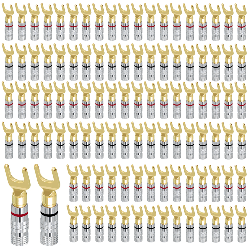 Gold Cutlery Flatware - 금도금 Y U 모양 바나나 플러그,