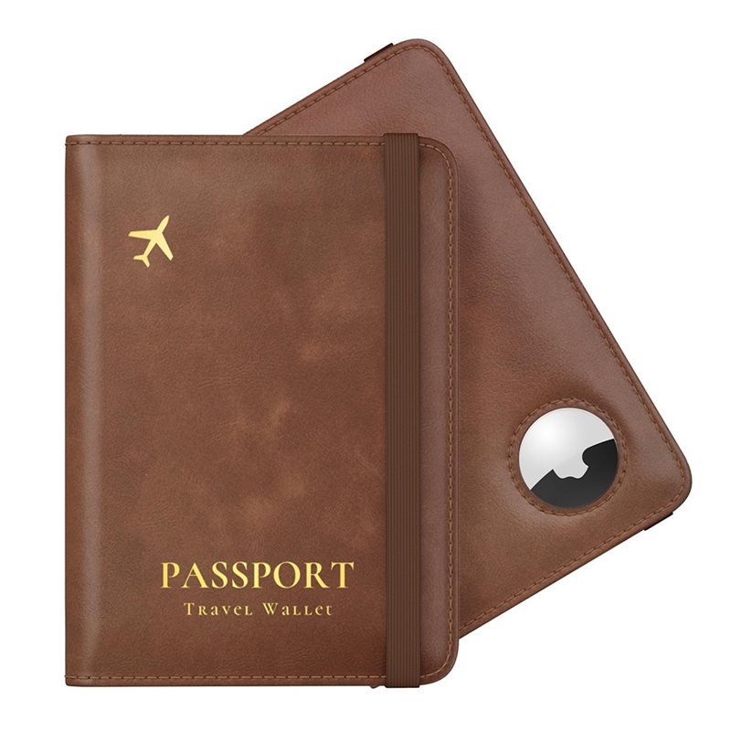 Airtag용 RFID 차단 기능이 있는 ABRT-여권 - Leather Passport Cover 리뷰 및 가격