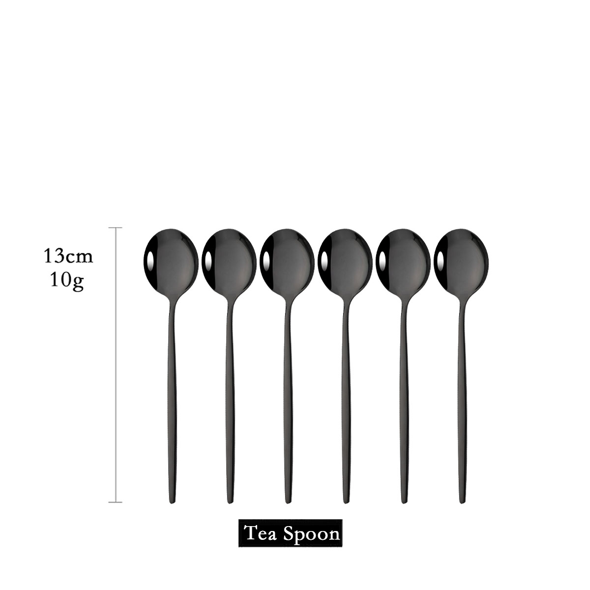 6Pcs 차 커피 저어 미니 숟가락 작은 거울 스테인레 - Gold Cutlery Flatware 리뷰 및 가격