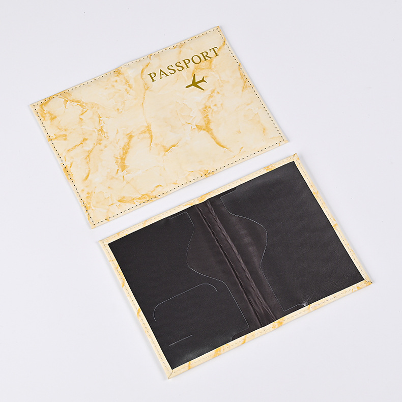 마카롱 컬러 대리석 패턴 여권 커버 초박형 문서 홀더  - Leather Passport Cover 리뷰 및 가격