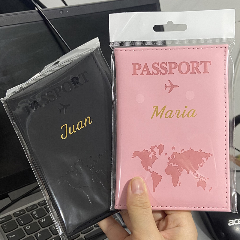 여권 커버에 사용자 정의 골드 컬러 이름 여행 지갑 남 - Leather Passport Cover 리뷰 및 가격