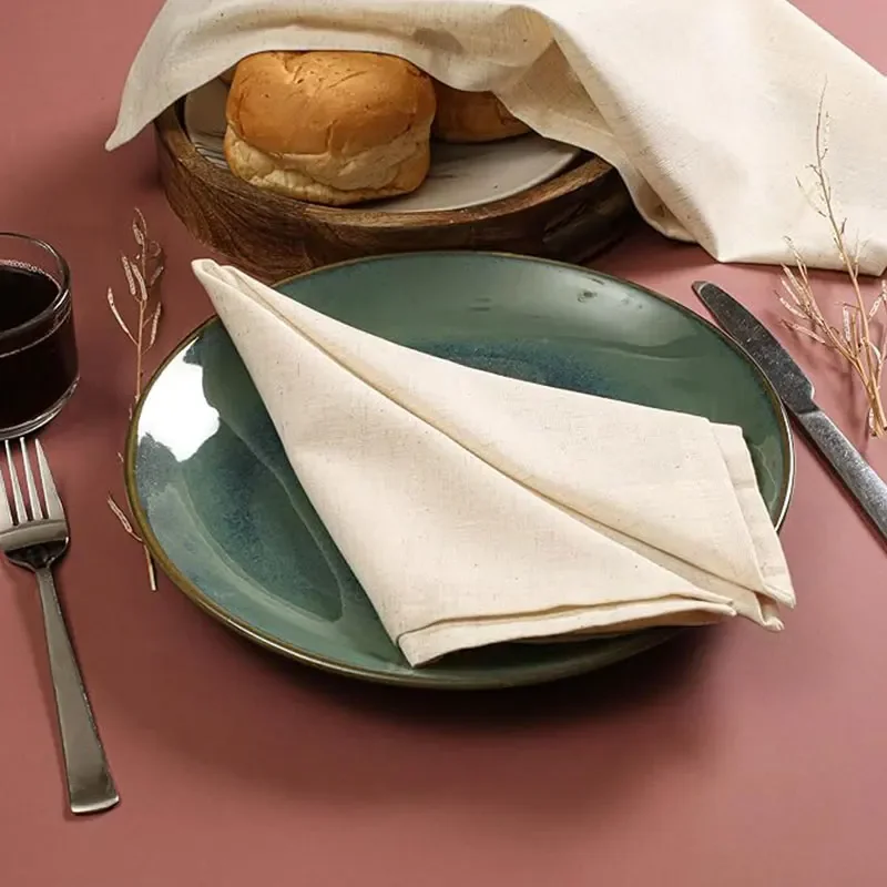 6/10/12 30x30cm 리넨 냅킨 세트, 내구성이 - Linen Napkin Set 리뷰 및 가격