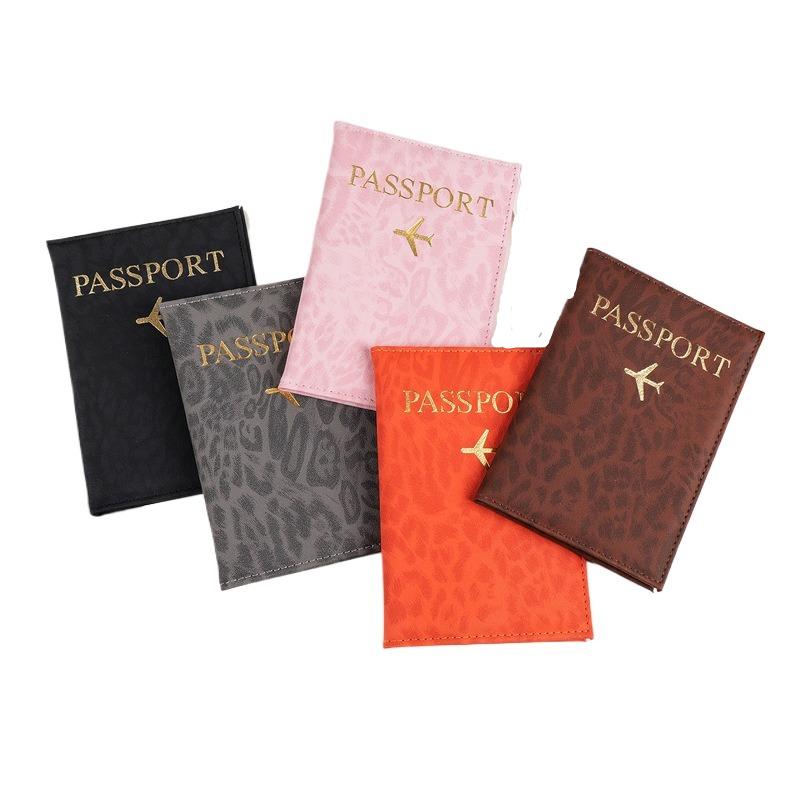 레오파드 프린트 여행용 여권 홀더 커버 케이스 여성용  - Leather Passport Cover 리뷰 및 가격