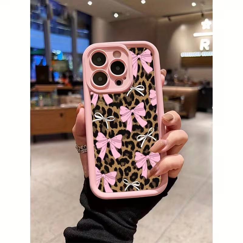 레오파드 프린트 리본 폰 케이스 (아이폰 18, 17, - Apple Iphone 15 Pro Max 리뷰 및 가격